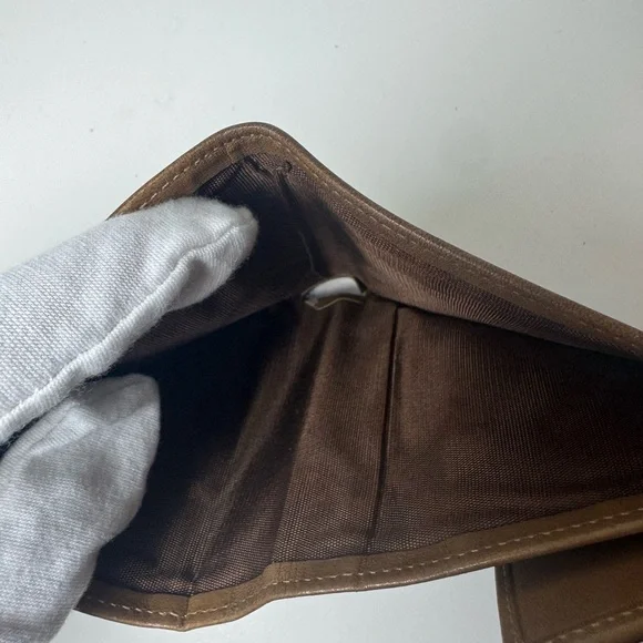 Celine Tan Monogram Patterned Wallet - Picture 12 of 14